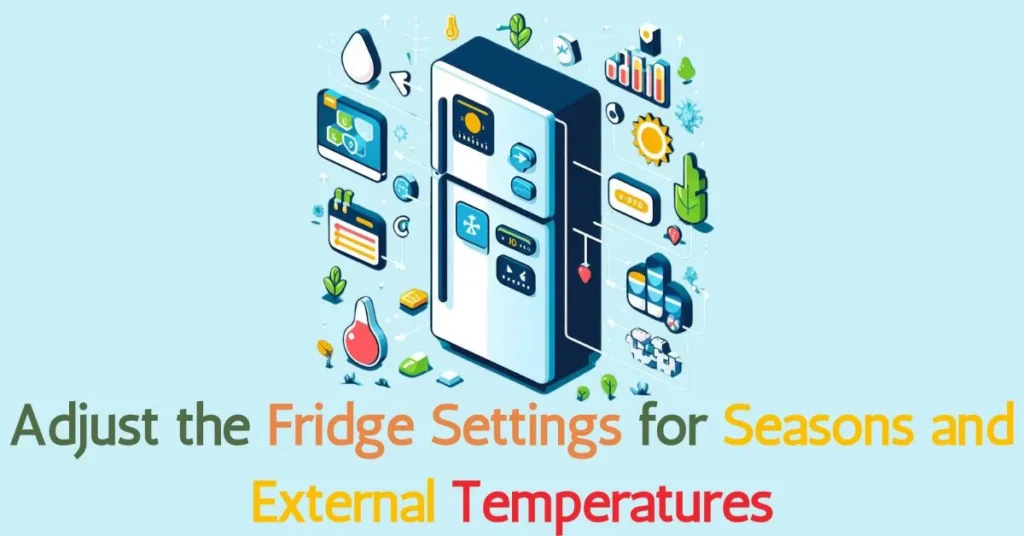 Fridge Settings for Seasons and External Temperatures