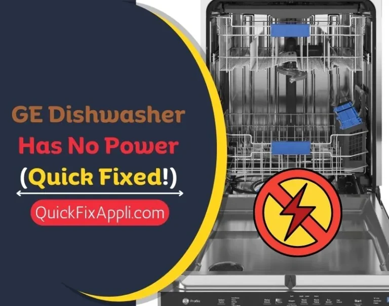 GE Dishwasher Has No Power (Quick Fixed!)