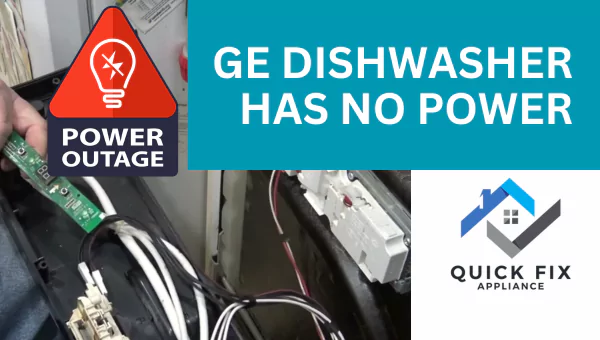 GE Dishwasher Has No Power (Quick Fixed!)