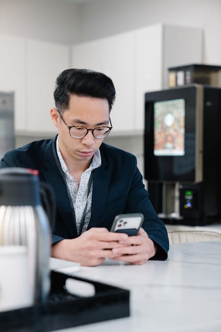 Person receiving and reading a sign-in email on a phone, illustrating magic link flow.