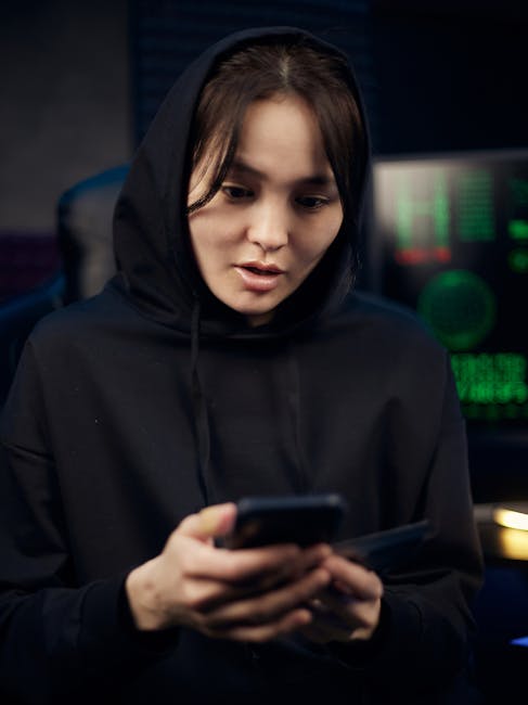 Homeowner reviewing app security settings and account access on a smartphone