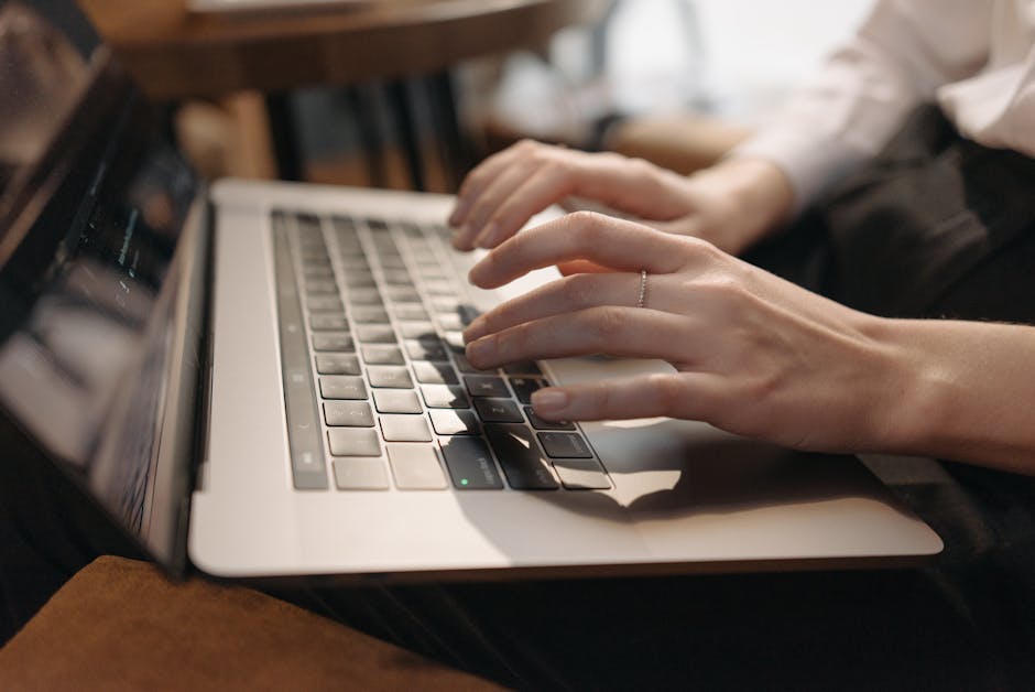 Laptop browser open with tracking and cookie settings for safer internet radio