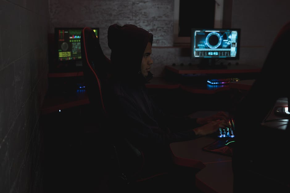 Cybersecurity analyst reviewing automated incident response actions in a control dashboard