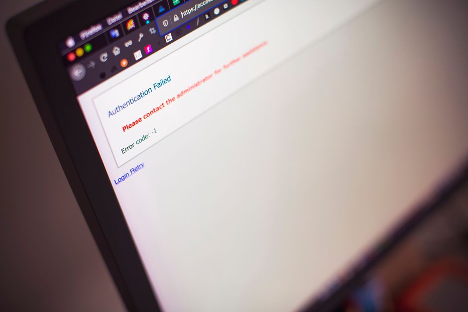 Cybersecurity dashboard showing blocked login attempts and rate limiting activity